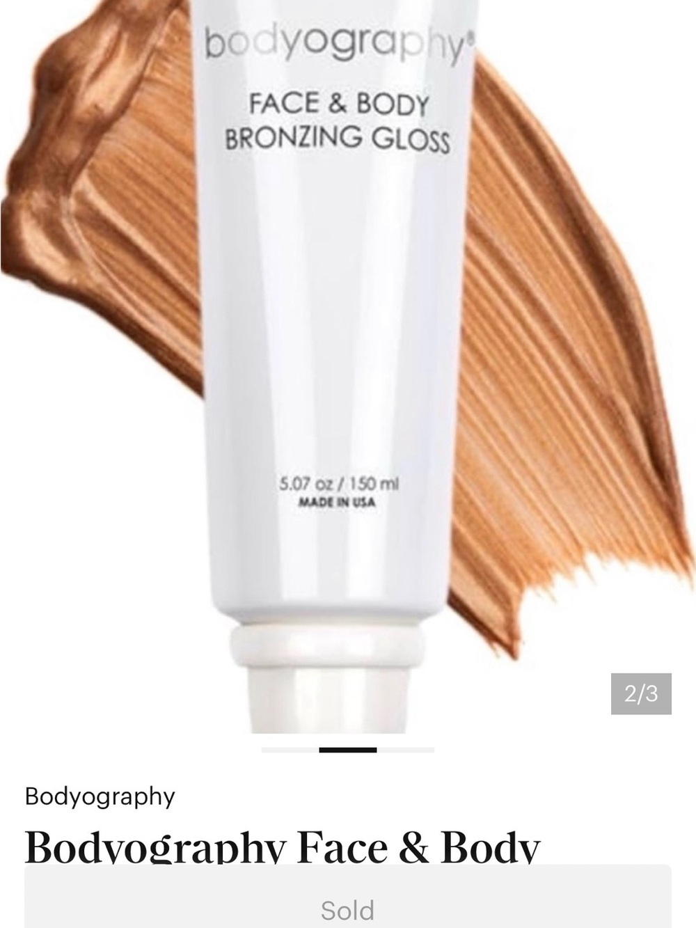 Face & Body Bronzing Gloss - Bronze